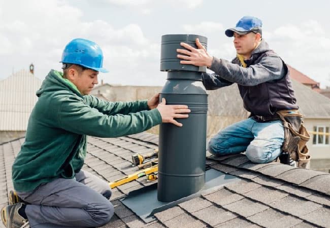 CHIMNEY CAP REPAIR